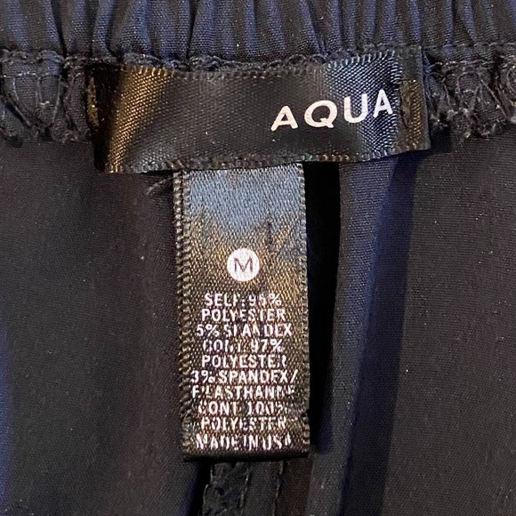 Aqua Elastic Navy Pant with pockets, size US M - Picture 4 of 4